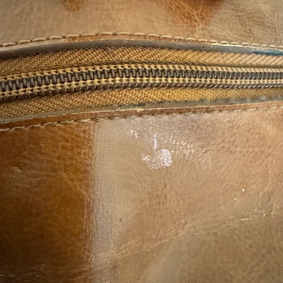 Y2K Elegant Brown Leather Faux Shoulder Bag - Picture 5 of 6